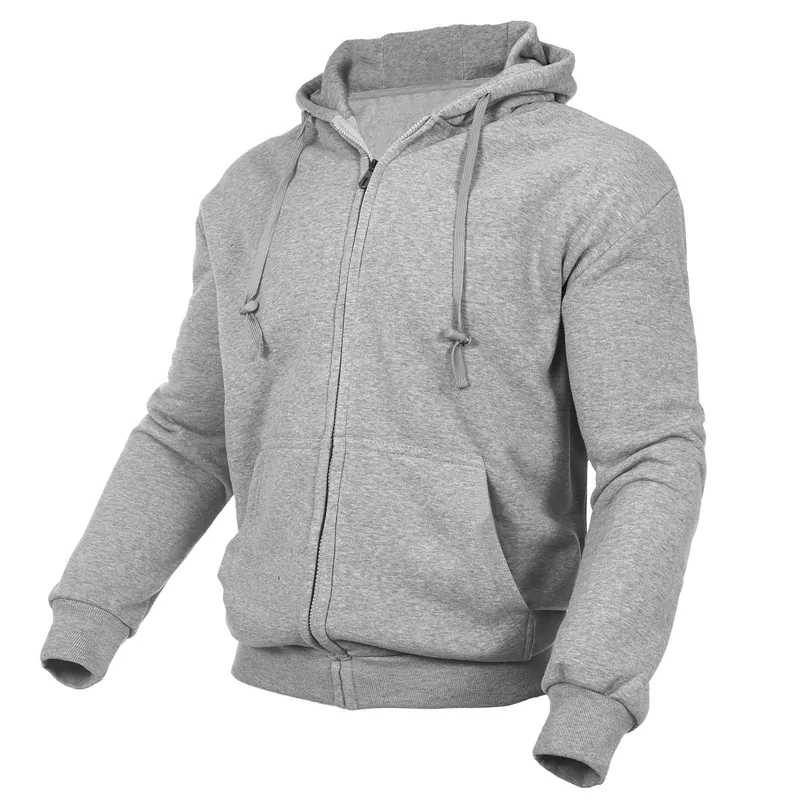 Cad a dhéanann hoodie zip iomlán na bhfear i do wardrobe?